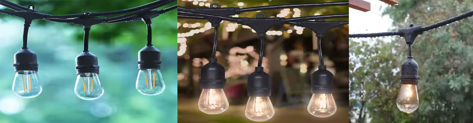 Luz de cuerdas de bombilla LED