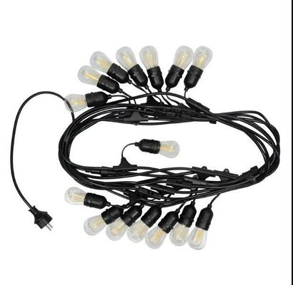 Controlador incluido 48 pies resistente al agua luces de cuerda LED al aire libre