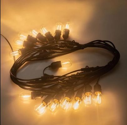 Controlador incluido 48 pies resistente al agua luces de cuerda LED al aire libre