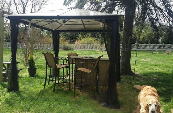 WANMA 9FC15 Molino de harina Luces de cuerda decorativas para bodas Solar al aire libre