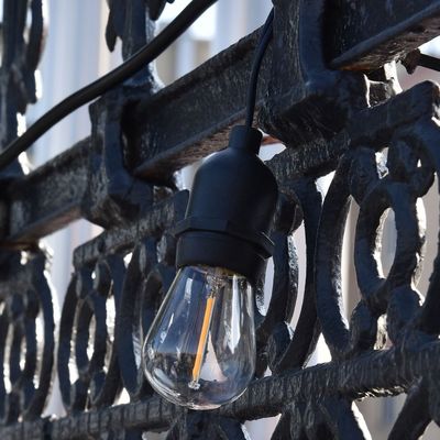 Lámparas de cuerda solar de exterior LED Cinturón B22 E27 con IP65 tamaño personalizado