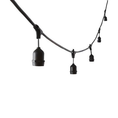 Luz de cuerda de bombilla LED E27 a prueba de agua 2W 12V 24V 110V