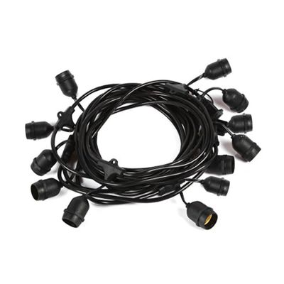 Luz de cuerda de bombilla LED E27 a prueba de agua 2W 12V 24V 110V