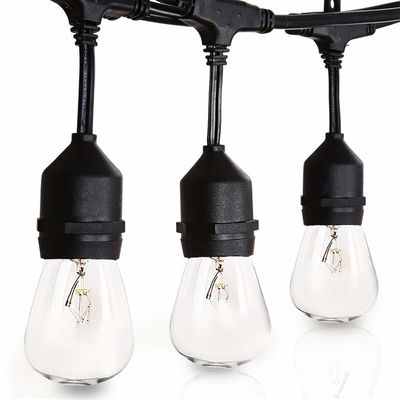 Color personalizado G40 Festoon Globo de cuerda luz solar