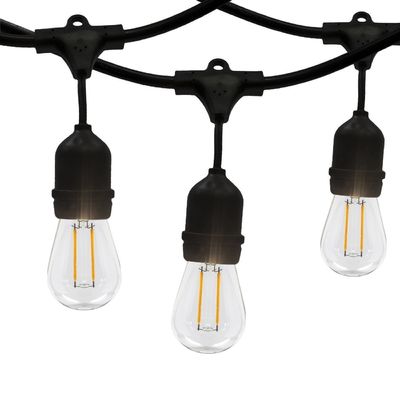 Color personalizado G40 Festoon Globo de cuerda luz solar