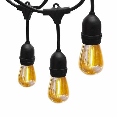 Color personalizado G40 Festoon Globo de cuerda luz solar