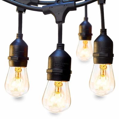Color personalizado G40 Festoon Globo de cuerda luz solar