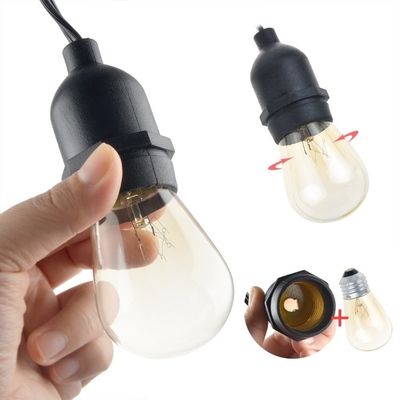 120lm de color personalizado LED lámparas colgantes a prueba de agua luz exterior con bombillas