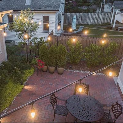 100V-220V Lámpara de árbol de luz de cuerda al aire libre Para restaurar las formas antiguas fiesta