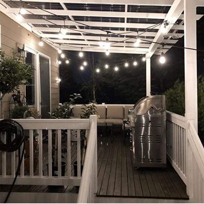 100V-220V Lámpara de árbol de luz de cuerda al aire libre Para restaurar las formas antiguas fiesta