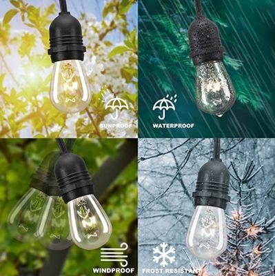 Decoración para el hogar E26 LED Twinkle Light Tree Lamp con tamaño personalizado de voltaje de entrada