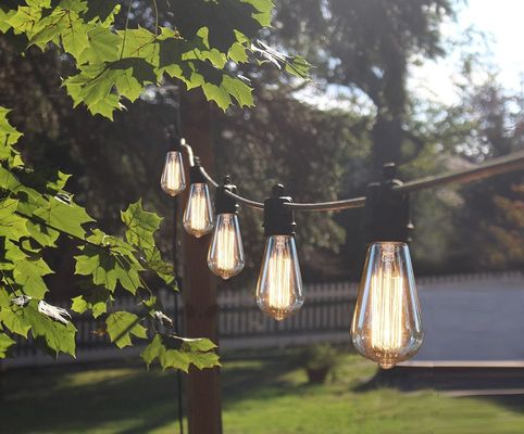 Iluminación de jardín solar para fiestas de bodas de Navidad 1- 120lm