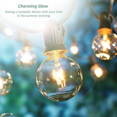 Lámpara de 120lm Flujo luminoso para luces de cuerda al aire libre Luces decorativas de moda