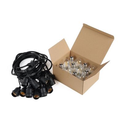 Lámpara de 120lm Flujo luminoso para luces de cuerda al aire libre Luces decorativas de moda