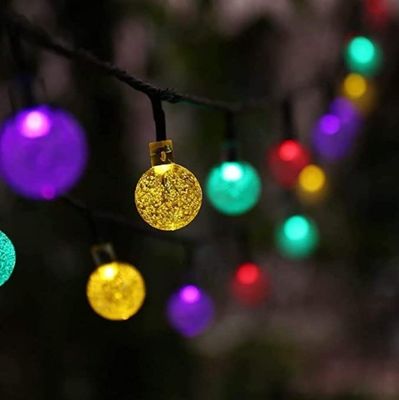 Luz de cuerda de 30FT al aire libre Cambio de color a prueba de agua con función atenuable