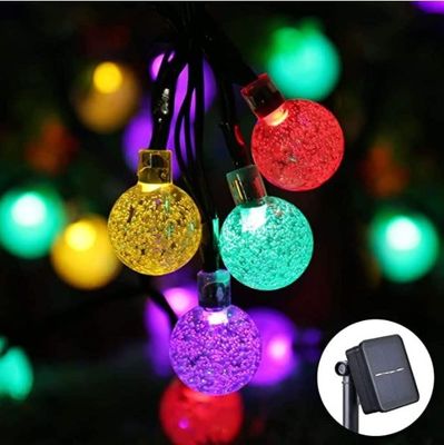Luz de cuerda de 30FT al aire libre Cambio de color a prueba de agua con función atenuable