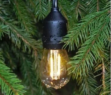 Diseño único de color personalizado de luz de Navidad para decoración exterior